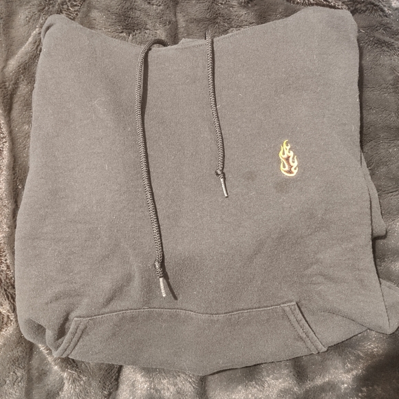 Black Flame Hoodie - Picture 1 of 2